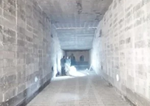 球团厂链篦机内部的耐火内衬