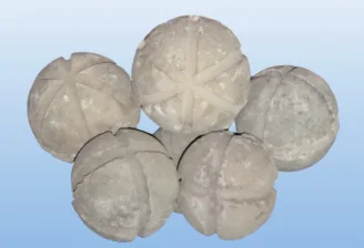 Group of refractory slag-stopping balls used for slag control at converter tapping